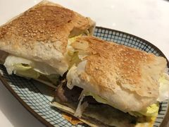 猪排蛋烧饼-桃园眷村(万象天地店)
