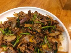 孜然牛肉-东北农家小院(定西路店)