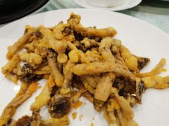 咸蛋黄茶树菇-番禺宾馆丽苑厅