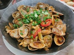 豉椒炒花甲-凤城康记饭店