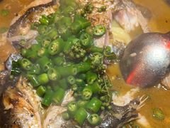 -探鱼·鲜青椒爽麻烤鱼(广州欣荣广场店)