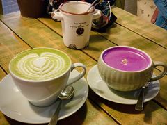 抹茶拿铁-Cafe Alice咖啡爱丽丝(奥城店)