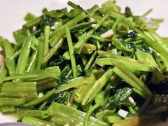 椒丝腐乳空心菜-又见炊烟私房菜(敬亭路店)