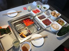 四拼锅底-海底捞火锅(番禺广场店)