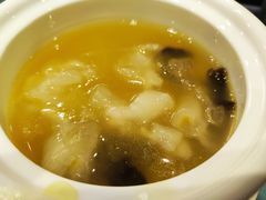 金汤鱼胶烩球参-将军大酒店