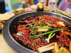 纯牛油锅底-黄潇洒老火锅(九眼桥宏济巷店)