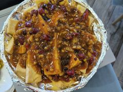 铁盘剁香豆腐-谢三姐金奖啤酒鱼(总店)
