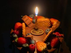 浆果巧克力裸蛋糕-PETIT PARIS 小巴黎(花园道店)