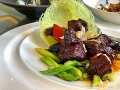 黑金雪花牛肉粒-上海和平饭店龙凤厅 Dragon Phoenix