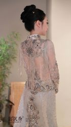 -懿沉香中式嫁衣礼服秀禾服龙凤褂马来褂旗袍总店