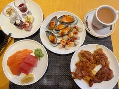 -威珀斯酒店·珀萃美食餐厅 | 海鲜刺身·现烤生蚝·特色烤肉