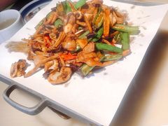 茶树菇炒鱿鱼-桂满陇-十里风荷(合生汇店)