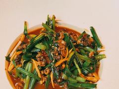 韭芽炒螺肉-金鱼妈妈 山野·食趣(荫山街店)