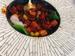 八宝辣酱炒年糕-老洋房花园饭店(绍兴路店)