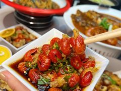 -悦海·家宴·冰花皮皮虾大锅贴(宝龙店)