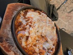 辣炒芝士鸡爪-包装马车·韩国料理·포장마차