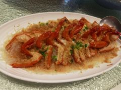 蒜蓉花雕蒸开边虾-北园酒家(小北路店)