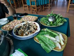 -古榕农庄·桑拿簸箕菜·招牌泥焗鸡(清远长隆店)