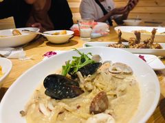 海鮮忌廉意粉-Ufufu cafe(天神巷店)