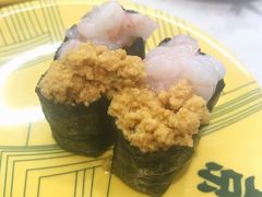 海胆虾仁-京樽回転寿司(奥林匹克店)