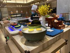自助取餐区-温州君廷酒店.塞纳宫自助餐厅