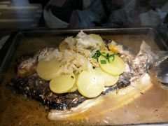 -探鱼·鲜青椒爽麻烤鱼(西南商都店)
