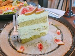 无花果抹茶蛋糕-251#coffee roasters(沿河东路店)