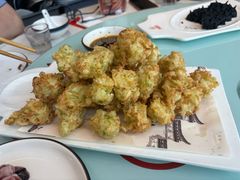 大葱丸子-添福来墨鱼饺子 · 海鲜东北菜(大连星海·黄浦路店)