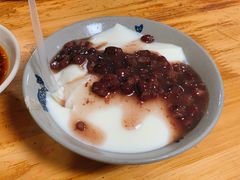 红豆白雪冰豆花-人和水上飘(第一家店)