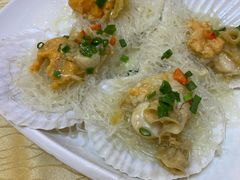 金银蒜粉丝蒸圣子-清新鸡沙田乳鸽店(金融店)