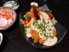 吉利炸虾配塔塔酱-笑福亭料理小馆(解放碑店)