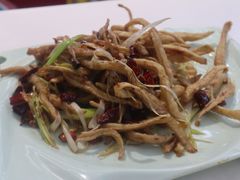 干煸鱿鱼-北戴河庆山饭店·海鲜砂锅粥(北戴河黑石路店)