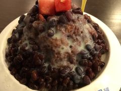 红豆炼乳刨冰-梁子刨冰王(鞍山西道店)