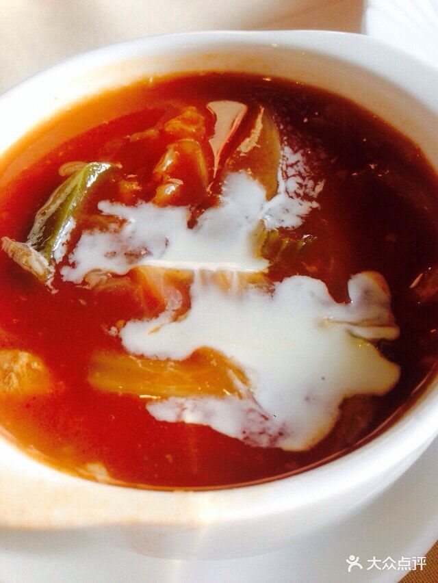 起士林大饭店(小白楼店)红菜汤图片 - 第7张