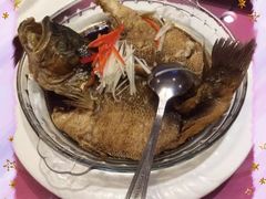 燒汁鱸魚-上海老饭店(北京分店)