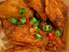 甜辣味鸡翅-富乐满韩国正宗炸鸡韩国料理(虹泉路店)