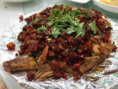 香辣多宝鱼-聚德福海鲜家常菜(刘庄店)