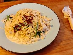 奶油罗勒鸡肉意面-萨尔瓦多Salvador's