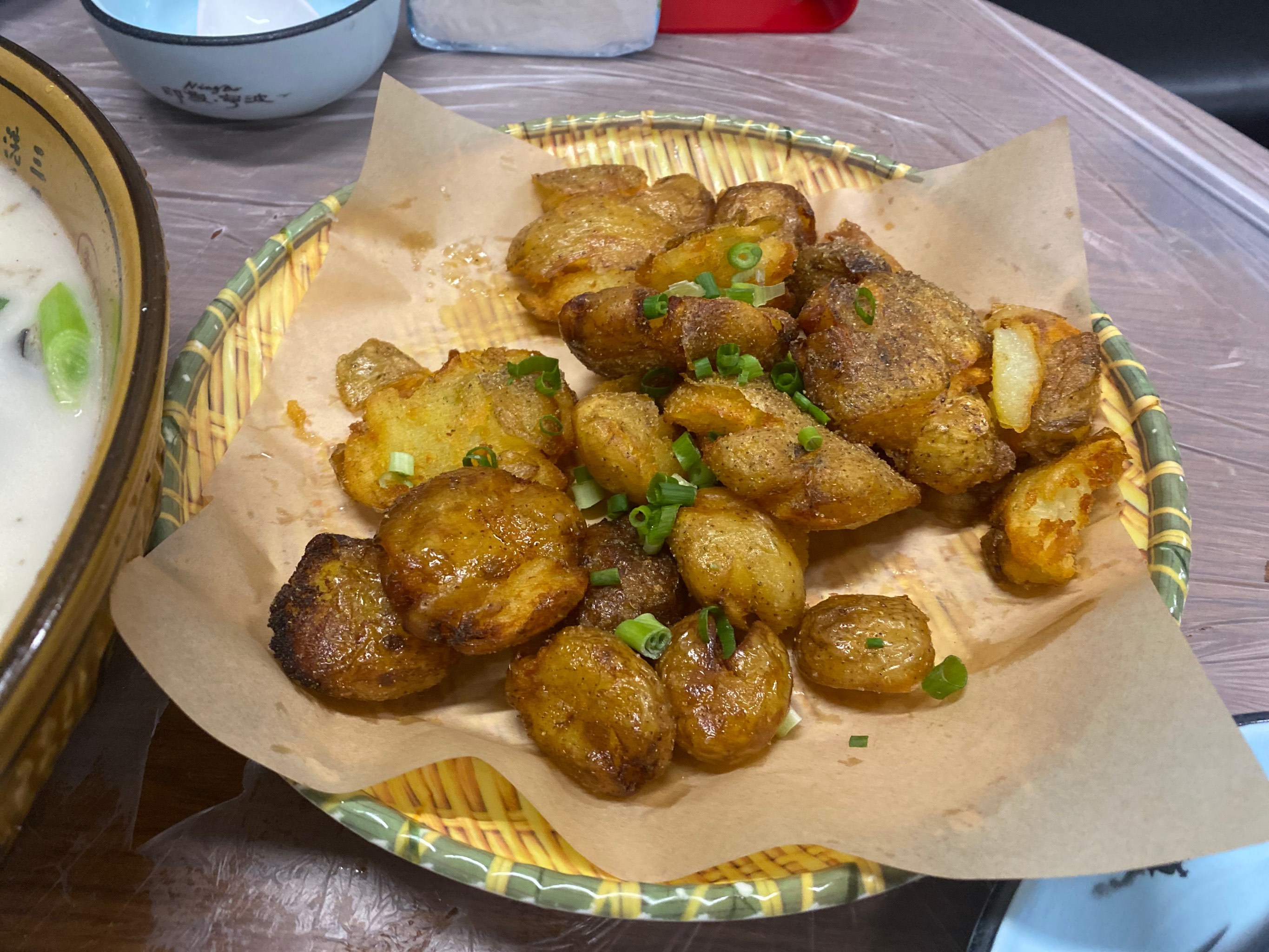 借着黄昏美景,来到号称农家菜天花板的横溪