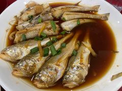 清蒸豆腐鱼-红灯笼龙凤饭店(宁波老字号店)