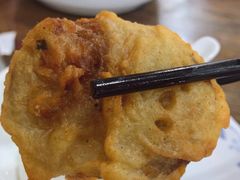 虾肉藕夹-酒坛老灶柴火饭(朱家角古镇店)