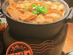 火盆石磨豆腐-百花人家(门城水岸店)