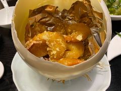 珊汁沙律大虾-柒园·三十年创意杭帮菜(龙湖滨江天街店)