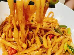 五花肉炒刀削面-韩师傅老大同刀削面(北苑路店)