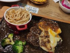 瀑布芝士厚切牛排-豪客来牛排(大汉口城店)