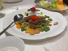 黑椒爆炒雪花牛肉粒-皇朝会.经典传统粤菜(外滩店)