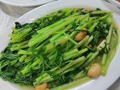 黄豆酱炒空心菜-老明馨潮汕大排档