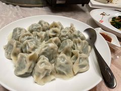 韭菜猪肉手工水饺-花中城·杭帮菜·粤菜·海鲜火锅(清泰街店)