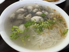 蚵仔线面-建国蚵煎蚵面