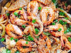 干锅鱿鱼虾-老酒川菜坊(总店)